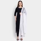 Ladies' Dupatta, White, small image number null